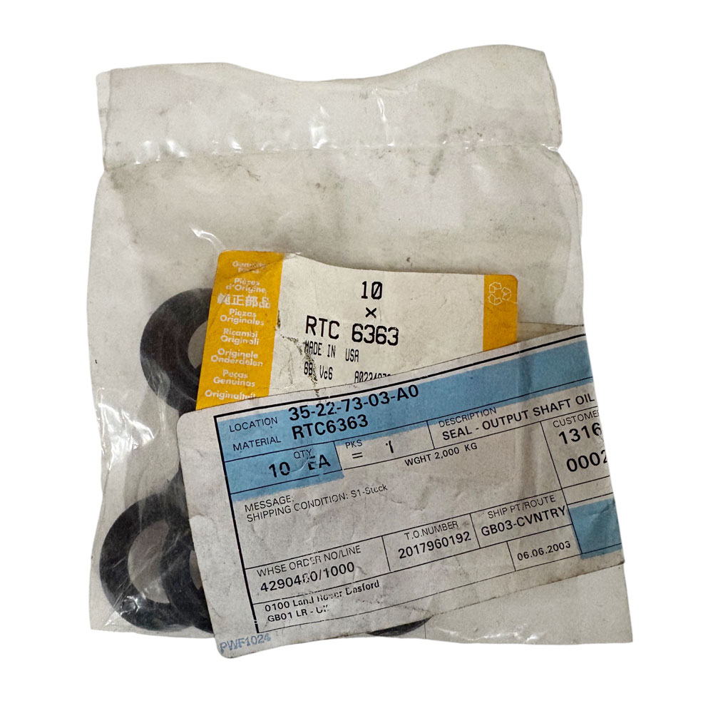 Seal for Transfer Box Output Flange RTC6363